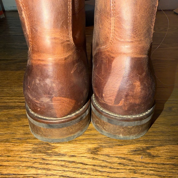 Rhodes Dean Brown Leather Boots for Men, Booty Style Size 8.5 - Picture 2 of 6